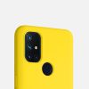 Husa OnePlus Nord N10 5G, Silicon, Galben, 53890.165