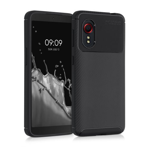 Husa Samsung Galaxy Xcover 5, Silicon, Negru, 55251.01