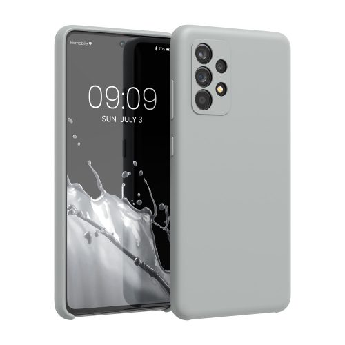 Husa Samsung Galaxy A52 / Galaxy A52 5G / Galaxy A52s 5G, Silicon, Gri, 54347.70