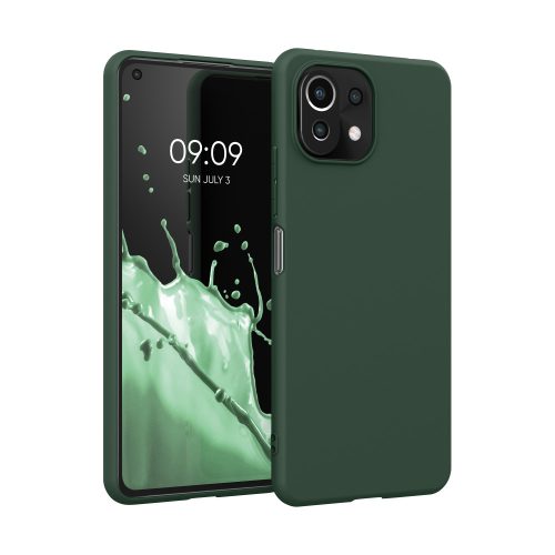 Husa Xiaomi Mi 11 Lite 5G, Silicon, Verde, 54726.169