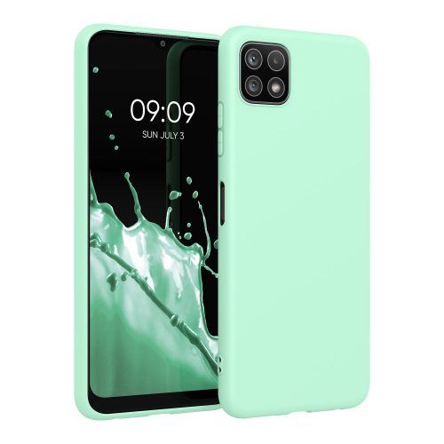 Husa Samsung Galaxy A22 5G, Silicon, Verde, 55245.50