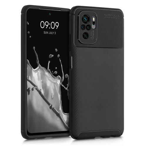 Husa Xiaomi Redmi Note 10 / Redmi Note 10S, Silicon, Negru, 55256.01