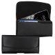 Husa Universala telefon XL - 6,8 inch, Piele ecologica, Negru, 55358.4.01