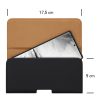 Husa Universala telefon XL - 6,8 inch, Piele ecologica, Negru, 55357.01