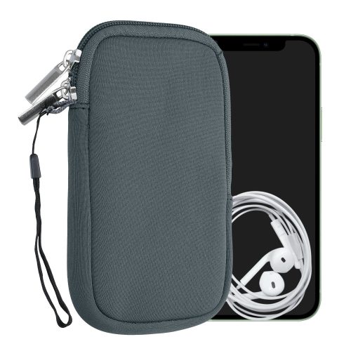 Husa universala telefon, M - 5.5", Neopren, Gri, 46188.2.12