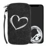 Husa Universala telefon XL - 6,8 inch, Textil, Gri, 49866.4.04