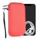 Husa universala telefon, L - 6.5", Neopren, Roz, 46188.3.103