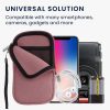 Husa universala telefon, L - 6.5", Neopren, Rose Gold, 46188.3.167