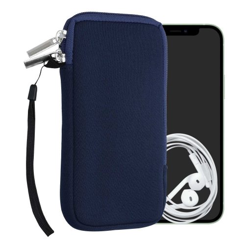 Husa universala telefon, XL - 6.8", Neopren, Albastru, 46188.4.17