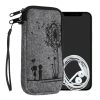 Husa Universala telefon XL - 6,8 inch, Textil, Gri, 49866.4.02