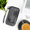 Husa Universala telefon XL - 6,8 inch, Textil, Gri, 49866.4.02