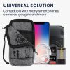 Husa Universala telefon XL - 6,8 inch, Textil, Gri, 49866.4.02