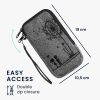 Husa Universala telefon XL - 6,8 inch, Textil, Gri, 49866.4.02