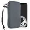 Husa universala telefon, XL - 6.8", Neopren, Gri, 46188.4.22
