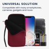 Husa universala telefon, XL - 6.8", Neopren, Rosu, 46188.4.09