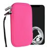 Husa universala telefon, XL - 6.8", Neopren, Roz, 46188.4.77