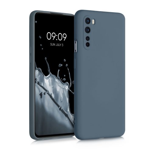 Husa OnePlus Nord, Silicon, Albastru, 55343.202