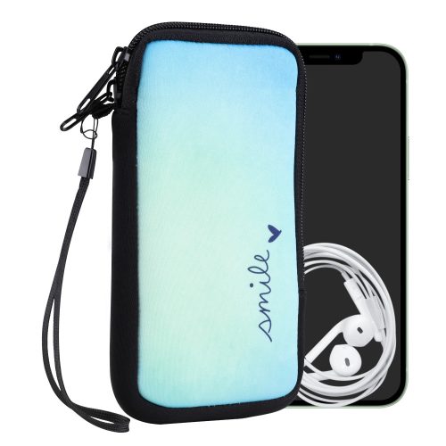 Husa universala telefon, XL - 6.8", Neopren, Albastru, 30226.4.04