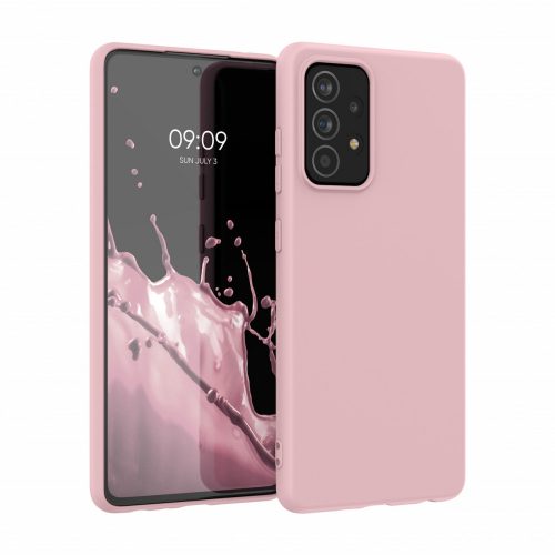Husa Samsung Galaxy A52 / Galaxy A52 5G / Galaxy A52s 5G, Silicon, Roz, 54346.156