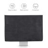 Husa pentru monitor de 24-26 inch, Kwmobile, Negru, Textil, 54392.01