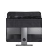 Husa pentru monitor de 27-28 inch, Kwmobile, Negru, Textil, 54393.01