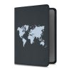Husa pentru documente auto, Kwmobile, Negru/Alb, Piele ecologica, 53857.05