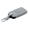 Husa Cheie Auto pentru Renault / Dacia - 4 Butoane - Keyless Go, kwmobile, Piele ecologica, Gri, 48563.22