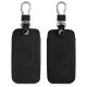Husa Cheie Auto pentru Renault / Dacia - 4 Butoane - Keyless Go, kwmobile, Piele ecologica, Negru, 48563.01