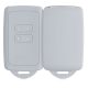 Husa Cheie Auto pentru Renault / Dacia - 4 Butoane - Keyless Go, kwmobile, Silicon, Gri, 48035.22