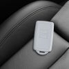 Husa Cheie Auto pentru Renault / Dacia - 4 Butoane - Keyless Go, kwmobile, Silicon, Gri, 48035.22