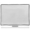 Husa pentru monitor de 20-22 inch, Kwmobile, Alb, Textil, 42628.02