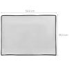 Husa pentru monitor de 20-22 inch, Kwmobile, Alb, Textil, 42628.02