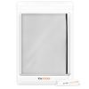 Husa pentru monitor de 20-22 inch, Kwmobile, Alb, Textil, 42628.02