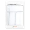 Husa pentru monitor de 27-28 inch, Kwmobile, Alb, Textil, 44635.02