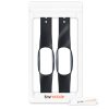 Set 2 Curele pentru Huawei Mi Band 4, kwmobile, Silicon, Negru, 49312.47