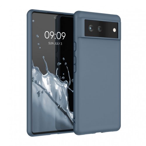 Husa Google Pixel 6, Silicon, Albastru, 55434.202