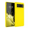 Husa Google Pixel 6, Silicon, Galben, 55434.165