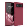 Husa Google Pixel 6, Silicon, Rosu, 55434.209
