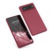 Husa Google Pixel 6, Silicon, Rosu, 55434.209