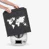 Husa de protectie pentru Thermomix TM6/TM5, Kwmobile, Negru/Alb, Plastic, 55449.01