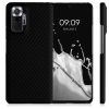 Husa Xiaomi Redmi Note 10 5G, Aramida, Negru, 55502.47, kalibri