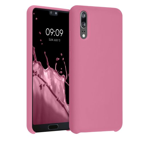 Husa Huawei P20, Silicon, Roz, 45689.212