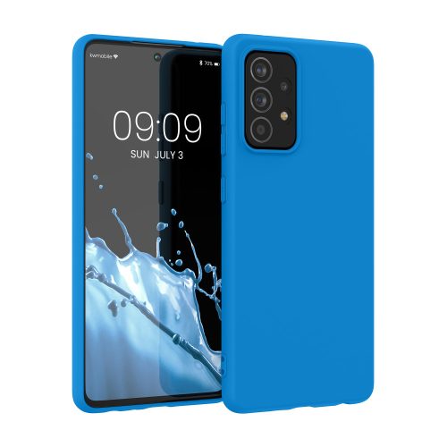 Husa Samsung Galaxy A52 / Galaxy A52 5G / Galaxy A52s 5G, Silicon, Albastru, 54346.157