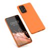 Husa Samsung Galaxy A52 / Galaxy A52 5G / Galaxy A52s 5G, Silicon, Portocaliu, 54346.150