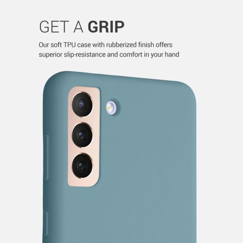 Husa Samsung Galaxy S21 Plus, Silicon, Albastru, 54066.206