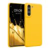 Husa Samsung Galaxy S21 FE, Silicon, Galben, 55484.143