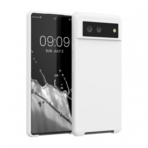 Husa Google Pixel 6, Silicon, Alb, 55480.48