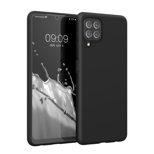 Husa Samsung Galaxy A22, Silicon, Negru, 55493.47