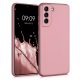 Husa Samsung Galaxy S21 FE, Silicon, Rose Gold, 55485.31