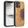 Husa iPhone 12 Mini, Lemn, Multicolor, 52733.04